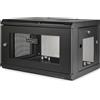 StarTech.com 2 Post 6U 19" Wall Mount Network Cabinet, 15" Deep Locking IT Switc