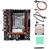 Eurowagens Scheda Madre X99H Desktop E5 2678 V3 CPU Grasso Termico LGA2011V3 B85