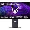 Lg Monitor PC Gaming 32" 4K Ultra HD OLED 3840 x 2160 Pixel Nero 32GX850A-B.AEU LG