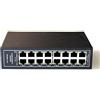 WIWAV WDH-16GT-DC 10/100/1000Mbps Switch Ethernet industriale Gigabit a 16 porte