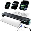 Phomemo Schermo Touch Stampante Portatile A4, Stampante Termica Compatibile c...