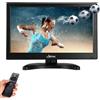 Upinva Monitor IPS da 11,6 pollici CCTV, supporto PC AV HDMI BNC VGA USB, interf