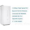 ZEARTS Router Modem 5G Quectel RM500Q-AE SIM LAN WAN TS9 Cat16 2.5Gbps