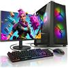 NUWO Pc Gaming i5 Computer Completo Ram 16gb Ssd 1TB RX 5500 8gb Monitor 23.8''