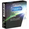 Pasante *Glow* 3 pz Preservativi