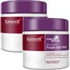 Karseell Maschera per capelli viola per capelli biondi, decolorati e