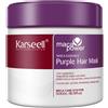 Karseell Maschera per capelli viola per capelli biondi, decolorati e