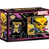 Funko Pop! & Tee Collezionisti Scatola Marvel x-Men Wolverine Blacklight Con
