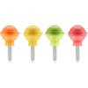 Lékué Lollipop, set di 4 stampi per gelato, multicolore
