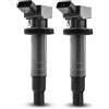 Frankberg 2 bobine di accensione 90919-02239 | Compatibile con: A.v.e.n.s.i.s T25_, A.v.e.n.s.i.s T25, C.o.r.o.l.l.a Station Wagon _E12J_ _E12T_, Yaris P9