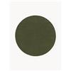 Westwing Collection Tappeto rotondo in cotone tessuto a mano Lora - Verde