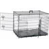 ZOLUX Gabbia Pieghevole per Cani con Cuscino - 91x60x66 cm