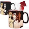 ABYSTYLE CHAINSAW MAN - Mug Heat Change- 460ml- Denji & Aki - cardboard
