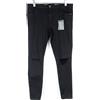 VERO MODA Jeans Donna 2XL Neri Slim Fit In Cotone Stretch Media Vita Strappati
