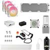 CORSAIR iCUE LINK XH505i RX 360 RGB Kit Di Raffreddamento Personalizzato - Blocco Dell'acqua XC7 ELITE, Serbatoio Della Pompa XD6 ELITE, 3 RX120 RGB, Radiatore XR5 da 360mm, Hub Di Sistema - Bianco