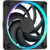 Fractal Design Momentum 14 RGB - Ventola silenziosa per case PC - 140 mm - ARGB Gen 2 - 20 LED - Pale in polimero a cristalli liquidi (LCP) - Cuscinetto dinamico fluido (FDB)- Nero