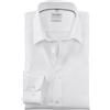 Olymp Uomo Camicia Business a Maniche Lunghe Level Five,Body Fit,Weiß 00,37