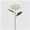 EDG Enzo De Gasperi Ortensia Ramo con Foglie H 70 Cm Pianta Artificiale Bianco