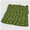 EDG Enzo De Gasperi Muschio Tappeto Artificiale H 5 Cm L 100 cm L 100 Cm Verde