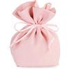 Cupido&Co. Saccoccio Portaconfetti 60 x 60 x 110 Mm Rosa 12 Pz