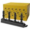 HELLA 5DA 358 000-341 Bobina d'accensione - 12V - 7a... poli - Bobina d'accensione blocco - avvitato