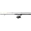 PENNA Wrath Ii Combo per la Pesca a Spinning con Canna e Mulinello, Appositamente per la Cattura Delle Dorate nel Mediterraneo, Nero, 2.13 m, 50-150 g