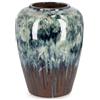 Andrea Bizzotto Vaso Delfa Svasato Azzurro H52 cm