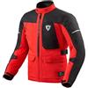 Rev'it Giubbotto Moto Rev'it Convergent H2O Rosso Nero
