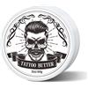 FUNAN Crema post-cura del tatuaggio al burro, balsamo per la cura del tatuaggio per prima, durante e dopo il processo del tatuaggio, crema post-cura del tatuaggio sicura e naturale - 56,7 g