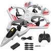 Aeroplano RC in regalo con luci, aereo RC per ragazzi dai 14 anni in su,