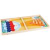 Gioco di hockey in legno per bambini, gioco di hockey veloce per famiglie, gioco