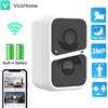 VicoHome Telecamera Smart WiFi a Batteria 3MP con PIR e Audio 2 Vie