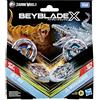 Beyblade Hasbro Beyblade X in collaborazione con Jurassic World, T. Rex vs. Mosasauro, Confezione Multipla