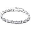 PANDORA Timeless 594262C01-16 - Bracciale in argento sterling con zirconi, 16 cm