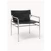 Westwing Collection Sedia con braccioli in pelle Dion