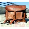 Fatto a mano Borsa da uomo vintage in pelle con tracolla messenger borsa da scuola per laptop