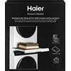 Haier CARE + PROTECT Kit Impilabile Universale con Ripiano Scorrevole per Lavatrici e Asciugatrici, Kit Colonna Salvaspazio, Qualità Premium, Perfetto per Lavatrici e Asciugatrici Serie 3, 5, 7