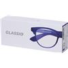 Occhiali da Lettura Glassio Fremont Colore Blu Scuro Gradazione +2,5 1 pz