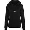 Miss Tee Felpa con Cappuccio da Donna Angel Wings, Nero, S