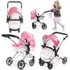 Roma Stephanie Single Dolls Pram - Sparkle 3-9 Years