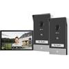 Ezviz Kit videocitofono wi-fi 2 ingressi - kit HP7 2 Entry Ezviz