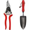FELCO 14 Forbici da Potatura Professionali Compatte Bypass 18 mm per Mani Piccole con Pietra Affilatrice Diamantata FELCO 903