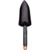 BLACK+DECKER Pala da giardino - con indicazione delle dimensioni - Paletta 30,5 cm - Polipropilene - Nero/Arancione