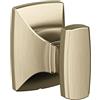 Amerock | Gancio per accappatoio singolo | Champagne dorato | Highland Ridge | Gancio per asciugamani | Accessori da bagno | Accessori da bagno