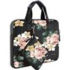 HSEOK 13 Pollici Custodia Borsa per Laptop con Manici Portatile, Neoprene Elastico Impermeabile Sleeve per 13 MacBook Pro/Air M1 M2, XPS 13 e il più popolare laptop da 13, con Piccolo Caso,B02R01