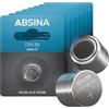 ABSINA 8x CR1/3N batteria 3 Volt - batteria CR11108 a lunga durata e a prova di perdite - batterie 3V CR 1/3N 160mAh - pile litio
