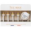 TEE WAX - 12 Stick di cera Pronti all'Uso - Epilazione Naso e Orecchie - Indolori - Cera di Pino al 100% di Origine Naturale - Per Uomo e Donna