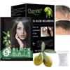 Cherioll Black Hair Dye Shampoo, 25ml*10 Colorante Nero Per Donna Uomo, Colorante Capelli Istantaneo, Shampoo Capelli Colorati, Naturale-Per Capellis Per Donna Uomo