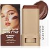 Muiefe Fondotinta in Stick, Correttore Idratante a Copertura Totale, 3in1 Foundation Stick Makeup, Fondotinta in Crema, Trucco a Lunga Durata e Impermeabile, Uniforma L'Incarnato per Uomo e Donna, #01