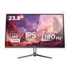 NOUA Monitor Gaming RGB PC 23.8'' LED IPS Full HD 1920x1080 HDMI DP 1ms 180Hz